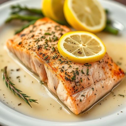 Lemon Herb Baked Salmon